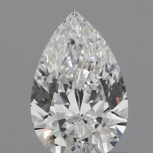 0.57 carat e VVS2 VG Cut IGI pear diamond