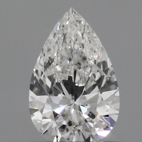 0.63 carat e VVS1 EX Cut IGI pear diamond