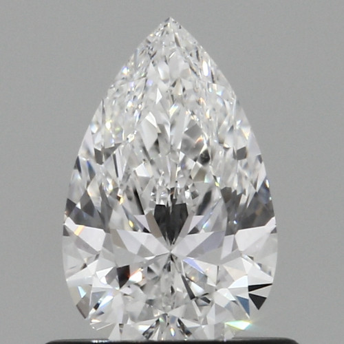 0.6 carat e VVS2 EX Cut IGI pear diamond