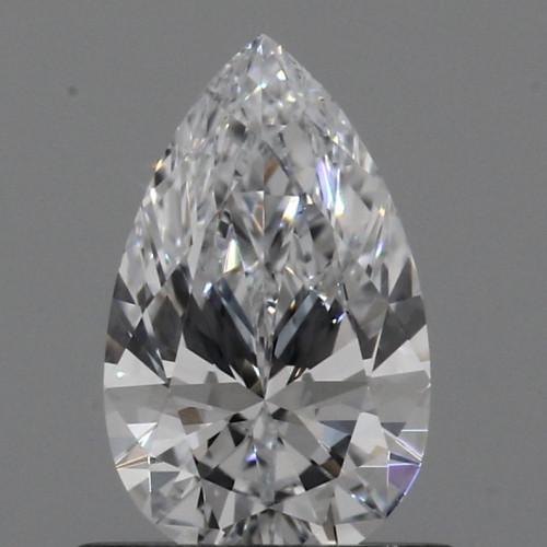 0.58 carat e VVS2 EX Cut IGI pear diamond