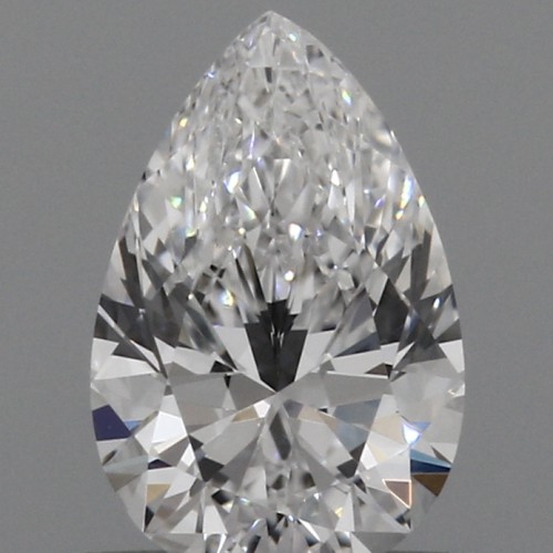 0.55 carat d VVS1 EX Cut IGI pear diamond