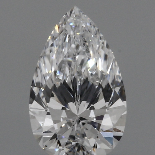 0.58 carat e VVS2 EX Cut IGI pear diamond