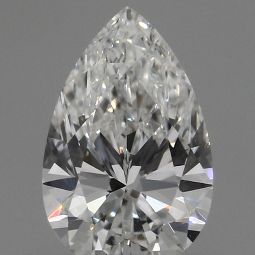 0.63 carat e VVS1 EX Cut IGI pear diamond