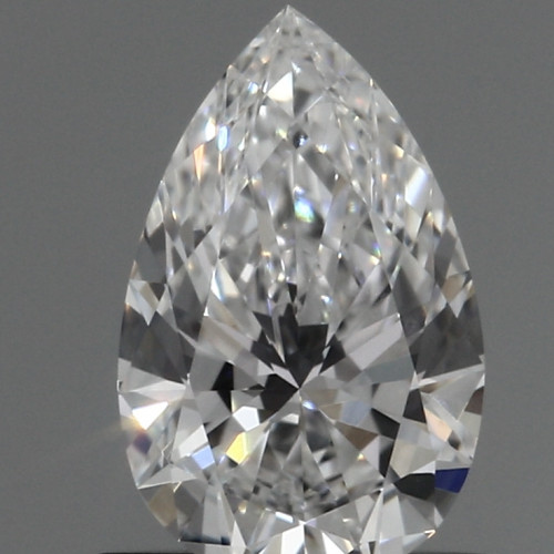 0.59 carat e VVS2 VG Cut IGI pear diamond