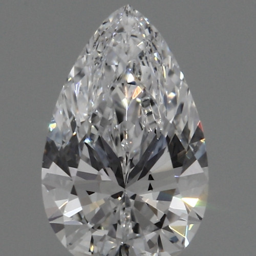 0.66 carat e VVS2 EX Cut IGI pear diamond