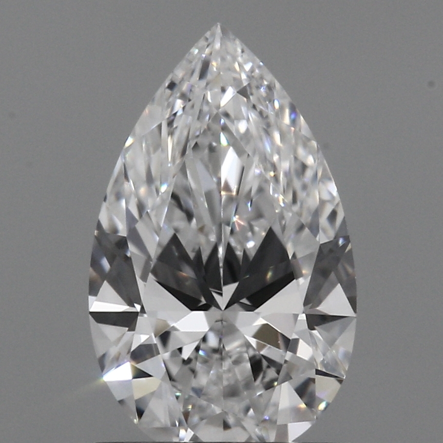 0.90 Carat D-VVS2 Excellent Pear Diamond