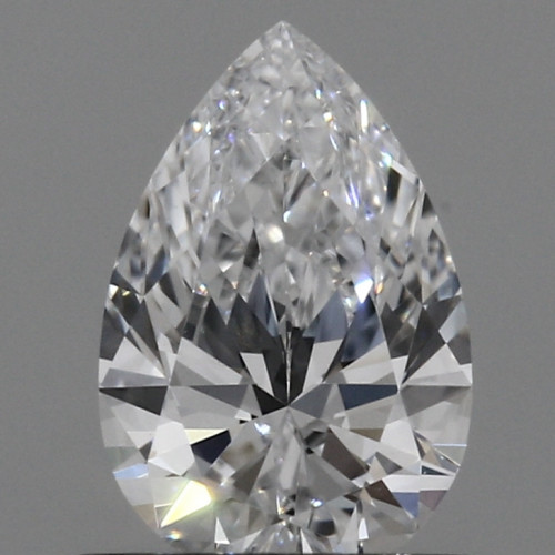 0.57 carat d VVS2 EX Cut IGI pear diamond