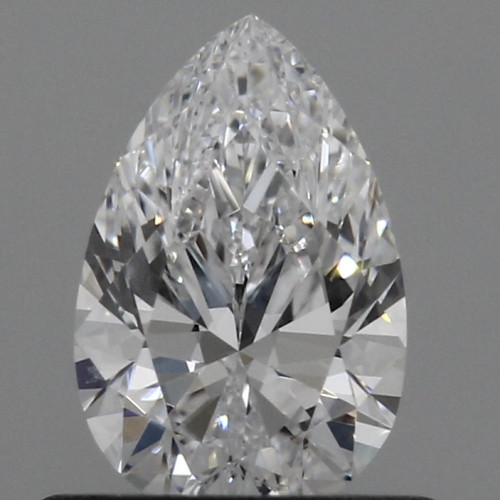 0.56 carat d VVS1 EX Cut IGI pear diamond