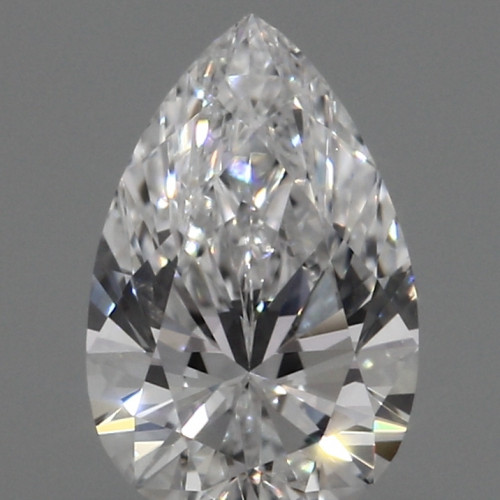 0.58 carat d VVS2 EX Cut IGI pear diamond