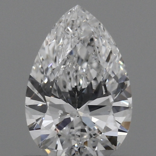 0.56 carat d VS2 EX  Cut IGI pear diamond