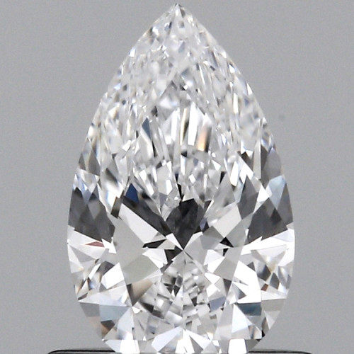 0.57 carat d VVS2 EX Cut IGI pear diamond