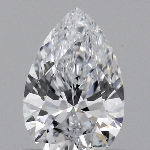 0.54 carat d VS2 EX  Cut IGI pear diamond
