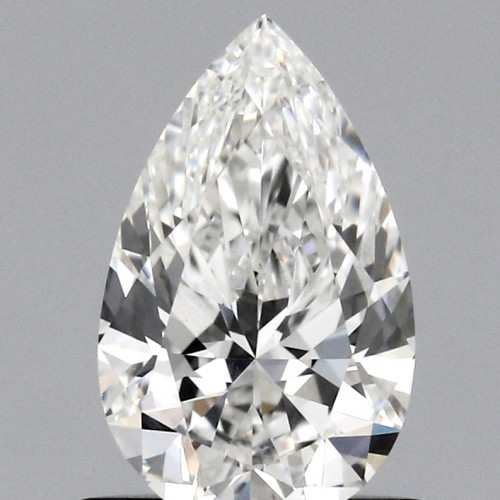 0.66 carat f VVS2 VG Cut IGI pear diamond