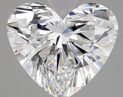 3.06 carat e VS1 EX Cut GIA heart diamond