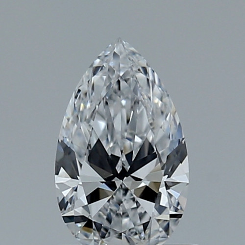 0.54 carat d VVS1 EX Cut IGI pear diamond