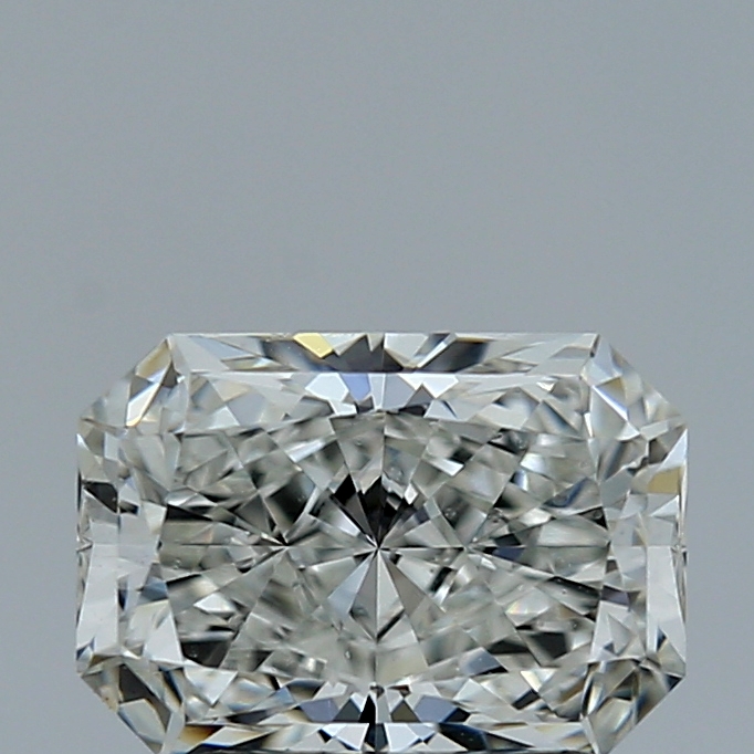 1.54 Carat G-VS2 Ideal Radiant Diamond