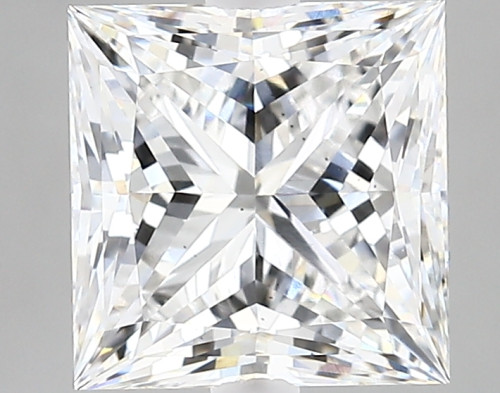 2.86 carat e VS2 EX Cut IGI princess diamond