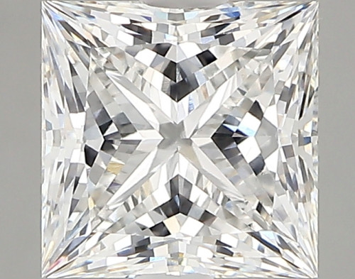 2.43 carat e VVS2 EX Cut IGI princess diamond
