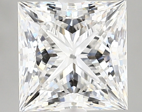 2.43 carat e VVS2 EX Cut IGI princess diamond