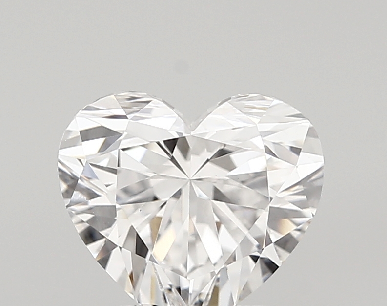1.68 Carat E-VS1 Ideal Heart Diamond