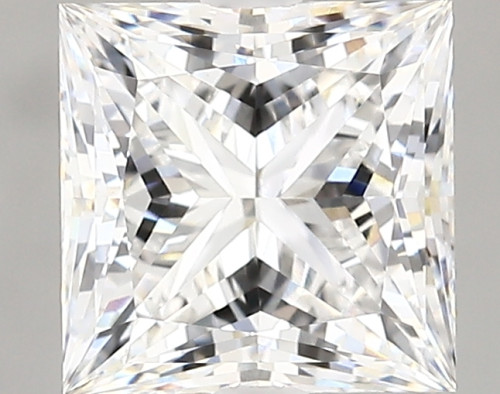 2.4 carat e VVS2 EX Cut IGI princess diamond