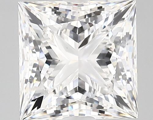 2.45 carat e VVS2 EX Cut IGI princess diamond