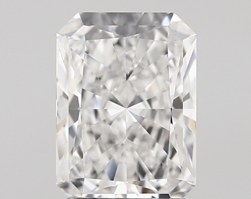 1.81 carat e VVS2 EX Cut IGI radiant diamond