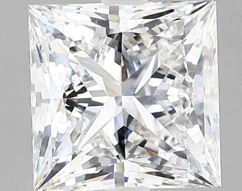 2.38 carat e VS2 EX Cut IGI princess diamond
