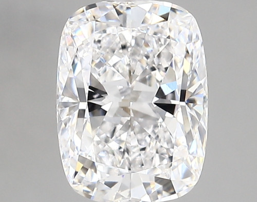 2.04 carat d VVS2 EX Cut IGI cushion diamond