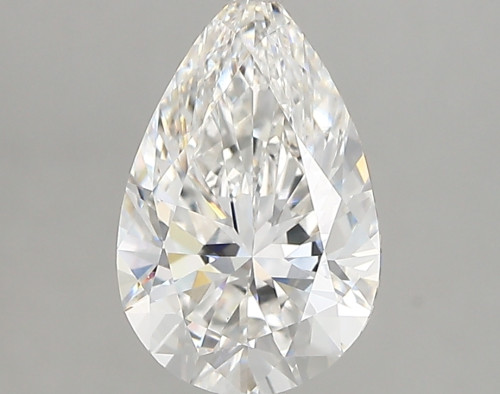 1.87 carat f VVS2 EX Cut IGI pear diamond