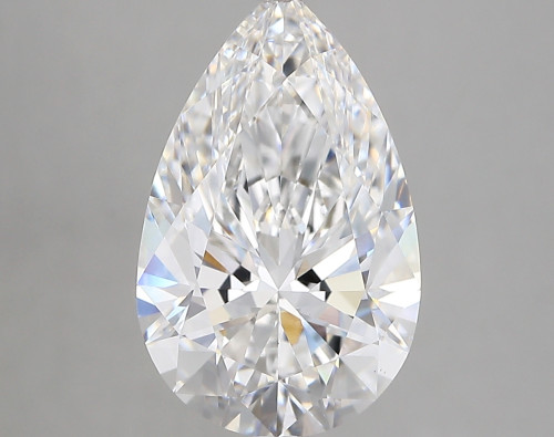 4.3 carat e VS1 EX Cut IGI pear diamond