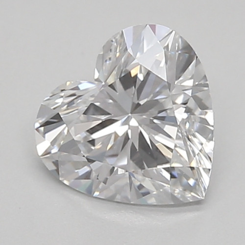 0.88 carat e VVS2 EX Cut IGI heart diamond