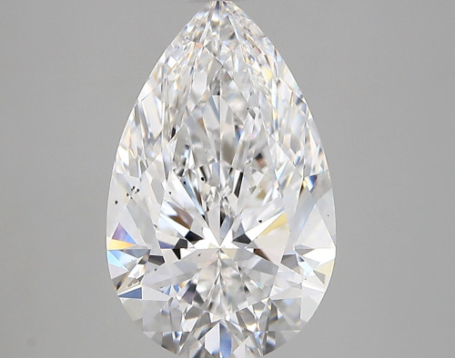 3.66 carat d VS2 EX Cut IGI pear diamond