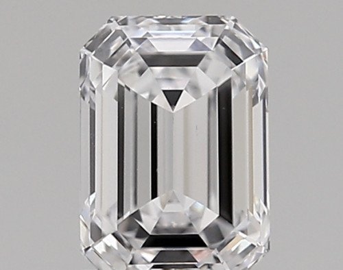 1.08 carat d IF EX Cut IGI emerald diamond