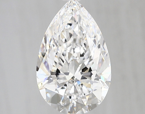 2.63 carat d VVS2 EX Cut IGI pear diamond