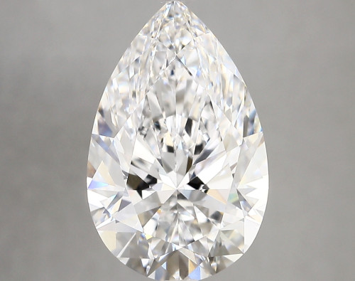 4.49 carat d VVS2 EX Cut IGI pear diamond
