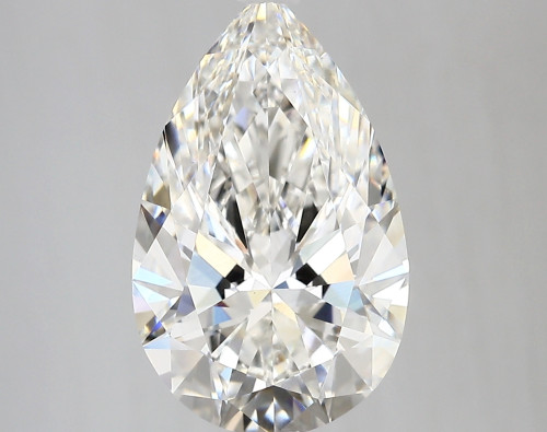 4.23 carat f VS1 EX Cut IGI pear diamond