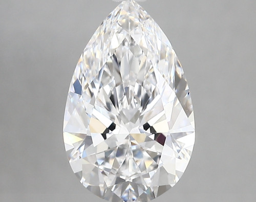 2.3 carat d VVS2 EX Cut IGI pear diamond