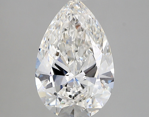2.34 carat e VVS2 EX Cut IGI pear diamond