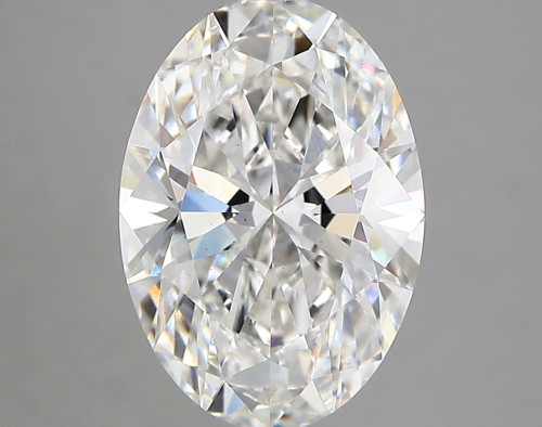 3.43 carat f VS2 EX Cut IGI oval diamond