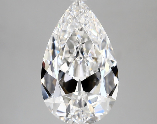 3.24 carat e VVS2 EX Cut IGI pear diamond