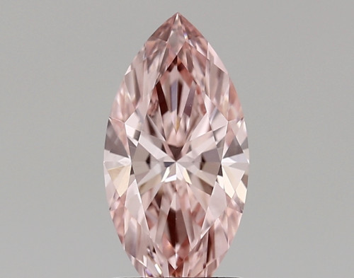 1.19 carat fancy vivid  pink VVS2 EX Cut IGI marquise diamond