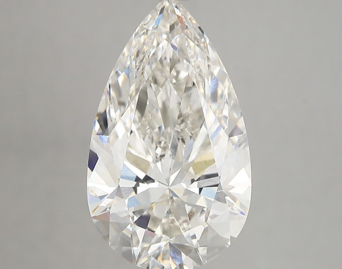 4.83 carat g VVS2 EX Cut IGI pear diamond