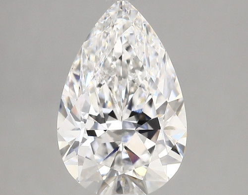3.16 carat e VS1 EX Cut IGI pear diamond