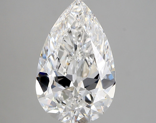 3.41 carat e VVS2 EX Cut IGI pear diamond