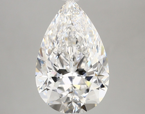 3.68 carat d VS1 EX Cut IGI pear diamond