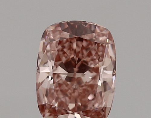 1.01 carat fancy vivid  pink VS1 EX Cut IGI cushion diamond
