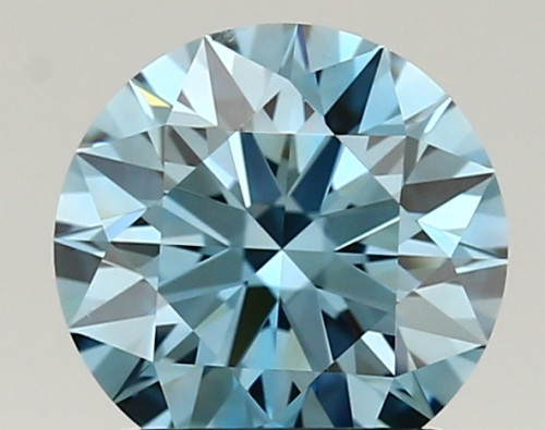 1.43 carat fancy vivid  blue VS1 ID Cut IGI round diamond