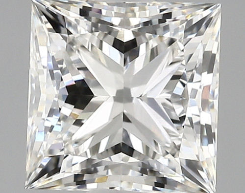 2.42 carat f VVS2 EX Cut IGI princess diamond
