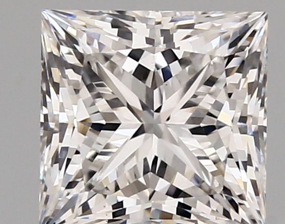 1.88 Carat F-VS1 Ideal Princess Diamond